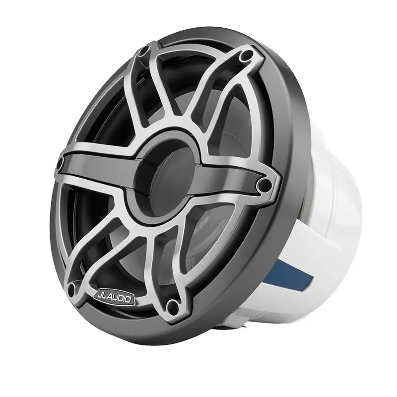 Jl Audio M6-10Ib-S Marine 10" Infinite-Baffle Subwoofer With Titanium Sport Grille (No Leds) 1