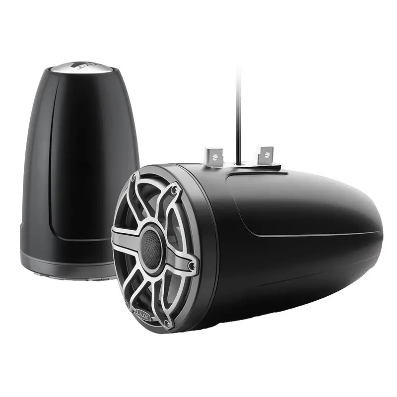 Jl Audio M6-880Etxv3 Enclosed 8.8" Tower Coaxial System With Titanium Sport Grille (No Leds) 1