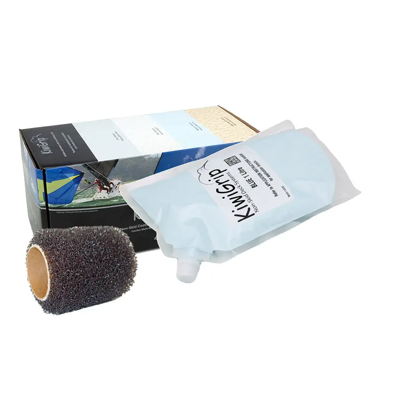 Kiwigrip 1-Liter Textured Blue Paint Pouch With 4-Inch Roller – Model Kg-1Bl-Pr 1