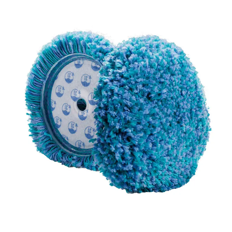 Lake Country 7.5" Marine Blue/Teal Medium-Cut Wool Pad – 1.5" Thick [Ml-925-Lc] 1