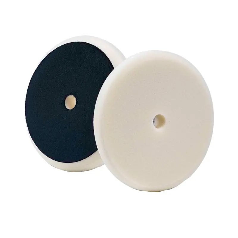Lake Country Soft White Polishing Pad – 8" × 1.25" 1