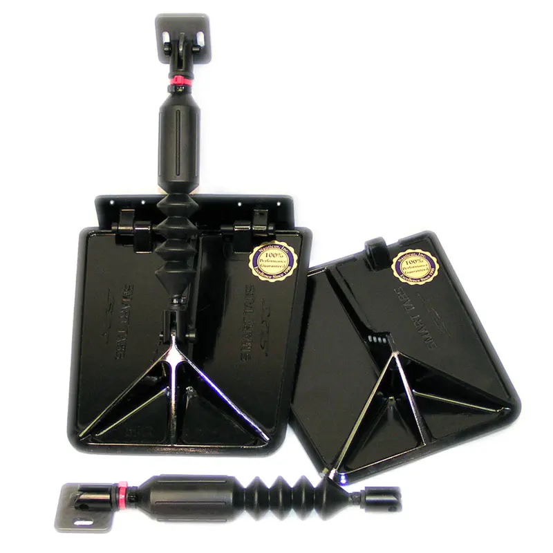 Lectrotab Smart Tab Sx Composite Trim Tabs – 9.5" X 10" Black, For 18–20' Boats & 150–240 Hp 1