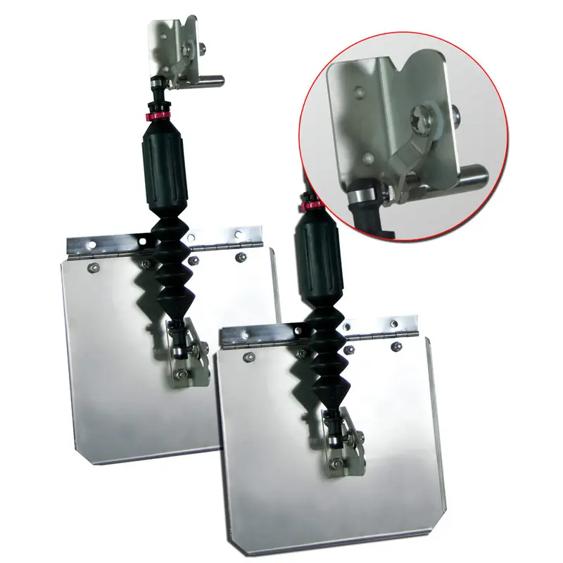 Lectrotab Smart Tabs Pro Troller Series – 9" X 8" For 12–16' Boats & 40–80 Hp Engines 1