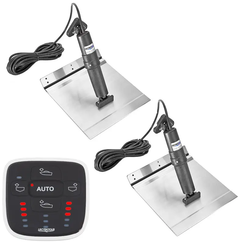 Lectrotab Xka Aluminum Trim Tab System – 12" × 18" Kit With Alc-1 Digital Controller [Xkasal12X18A] 1