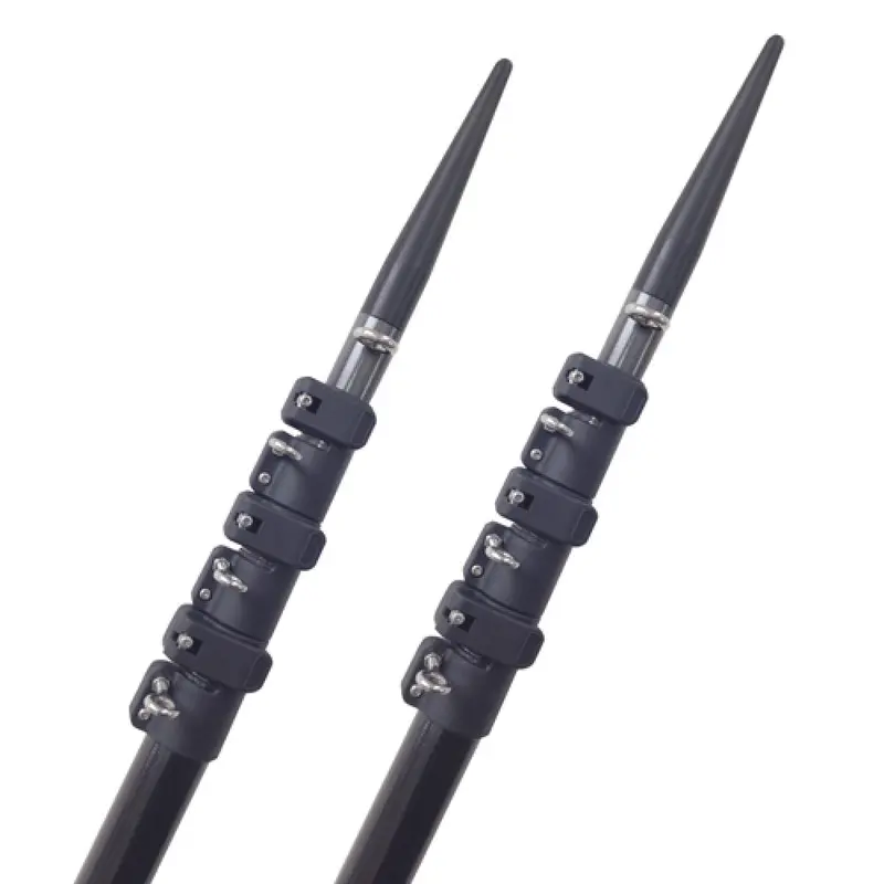 Lees 18-Foot Telescoping Carbon Fiber Outrigger Poles – Lightweight & Adjustable [Ct3918] 1
