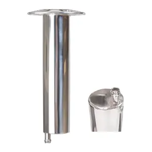 Lees Medium-Duty Stainless Steel Rod Holder – Vertical Mount, Corrosion-Resistant [Rh5327V] 1