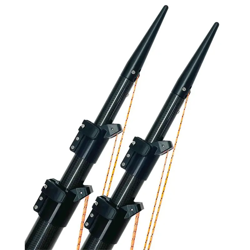 Lee'S Ultima 20-Foot Carbon Fiber Telescoping Outriggers With Internal Rigging 1