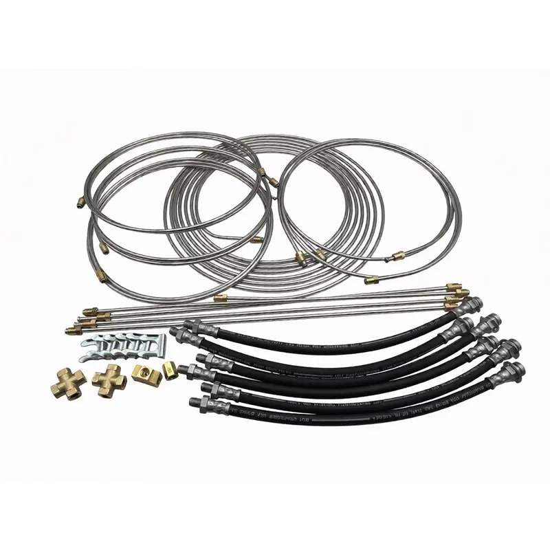 Load Rite Stainless Steel Brake Line Kit For Tri-Axle Trailers 1