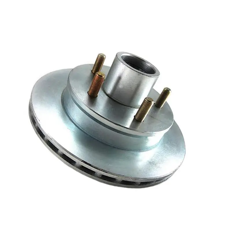 Load Rite Vented Rotor Kit – 9.75-Inch Diameter, 5-Stud Dacromet Finish, No-Grease Design (Knott Model 4265.47K) 1