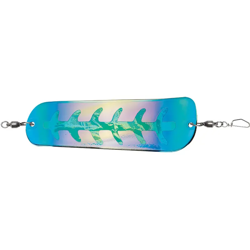 Luhr-Jensen 11-Inch Money Roll Flasher Lure – Blue Kamikaze Uv-Activated Finish 1