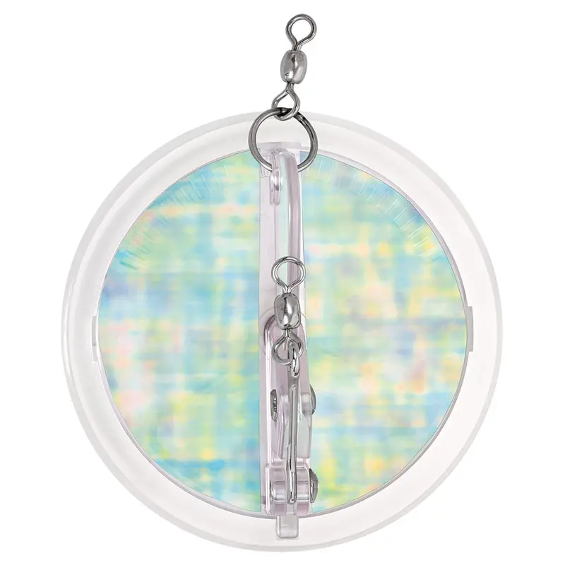 Luhr-Jensen 2.25-Inch Uv Clear Moon Jelly Dipsy Diver With Clear Bottom [5560-030-2507] 1