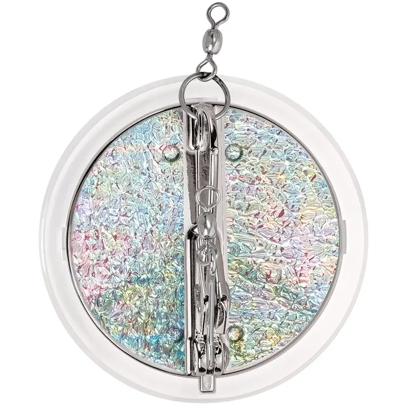 Luhr-Jensen 4-1/8" Dipsy Diver – Silver/Silver Bottom Crush Pattern [5560-001-2508] 1