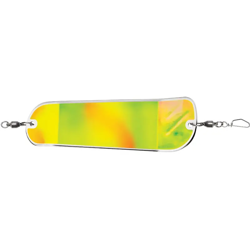 Luhr-Jensen 8.25-Inch Money Roll Flasher Lure – Razzle Dazzle Color Scheme 1
