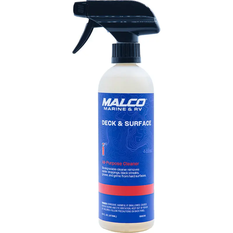 Malco Deck & Surface All-Purpose Cleaner – 16-Ounce Biodegradable Spray, Sku 166016 1