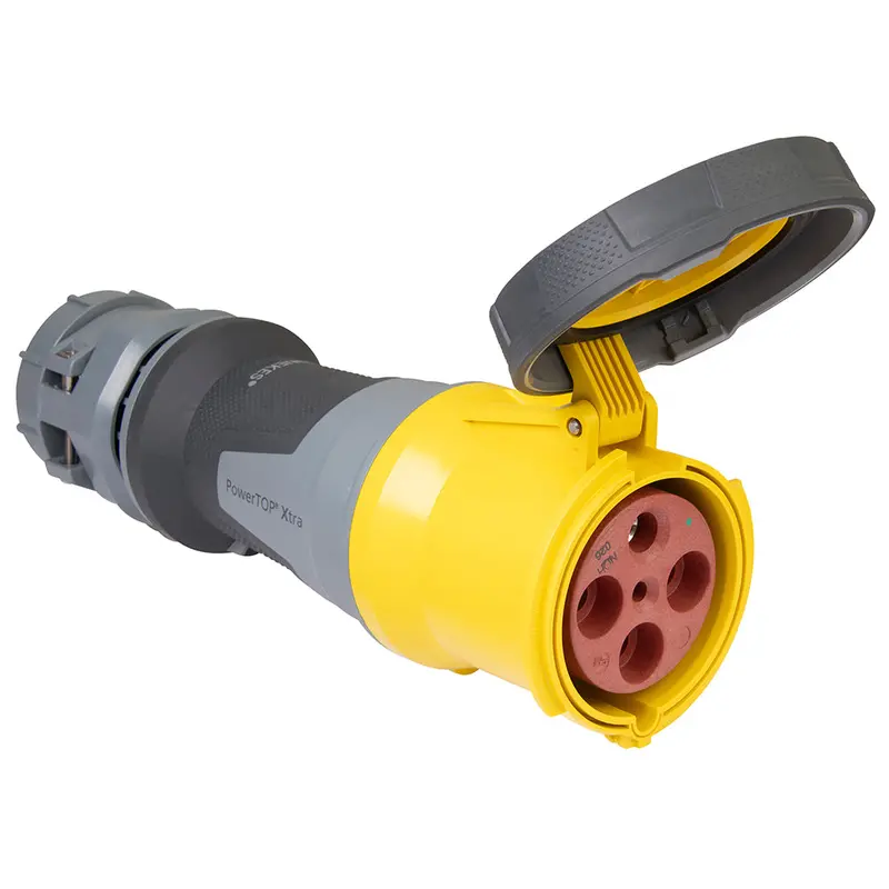 Marinco 100A Marine Power Connector – 125/250V Ac Plug Compatible 1