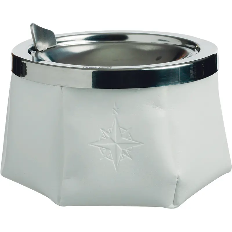 Marine Business White Windproof Ashtray With Secure Lid 1