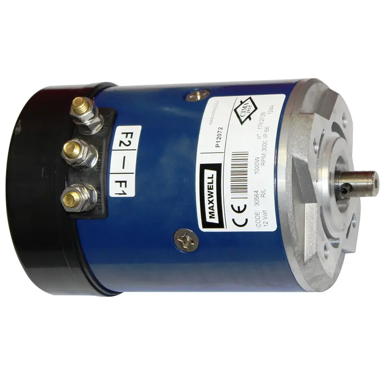Maxwell Cima 1200W Dc Motor – 24V, 4-Hole Flange Configuration – Model P12074 1
