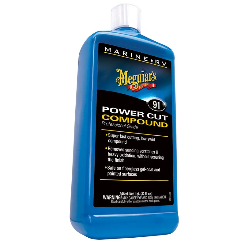 Meguiar'S #91 Marine & Rv Power Cut Compound – 32-Ounce Professional Formula 1
