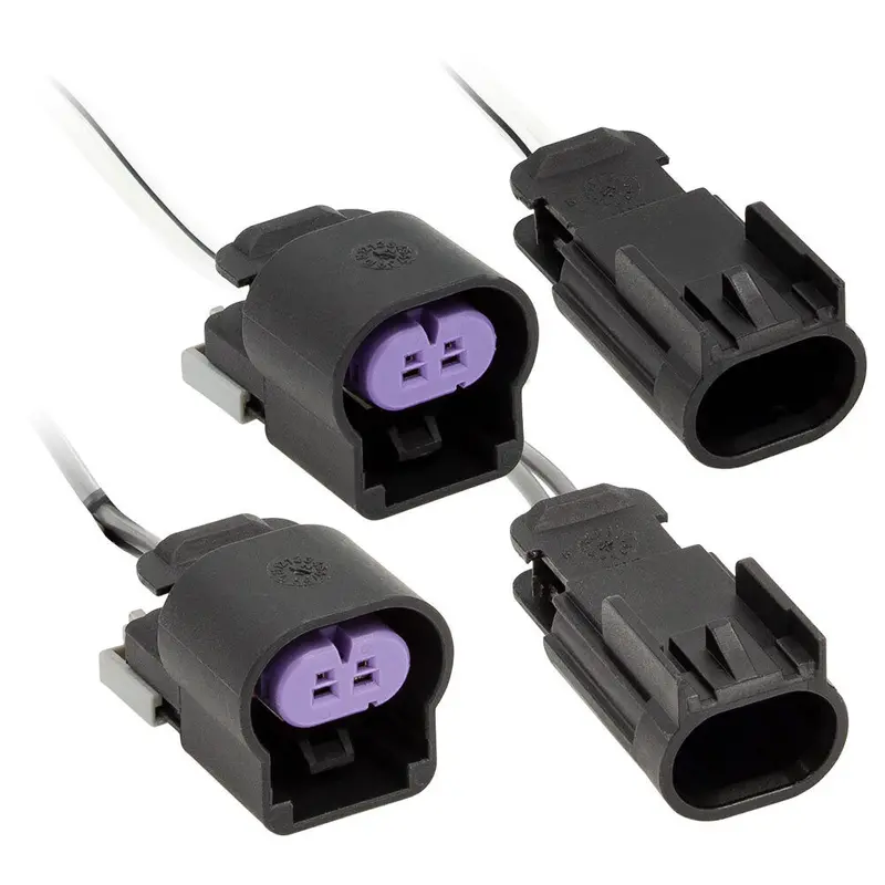 Metra Powersports Waterproof 2-Pin Connector – Ip67 Rated Marine Electrical Coupling [76-0201] 1