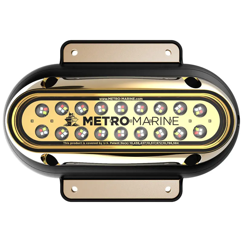 Metro Marine Elongated Surface-Mount Led Light – Full-Spectrum Rgbw, 90° Beam [F-Sme1-H-Fs-90] 1