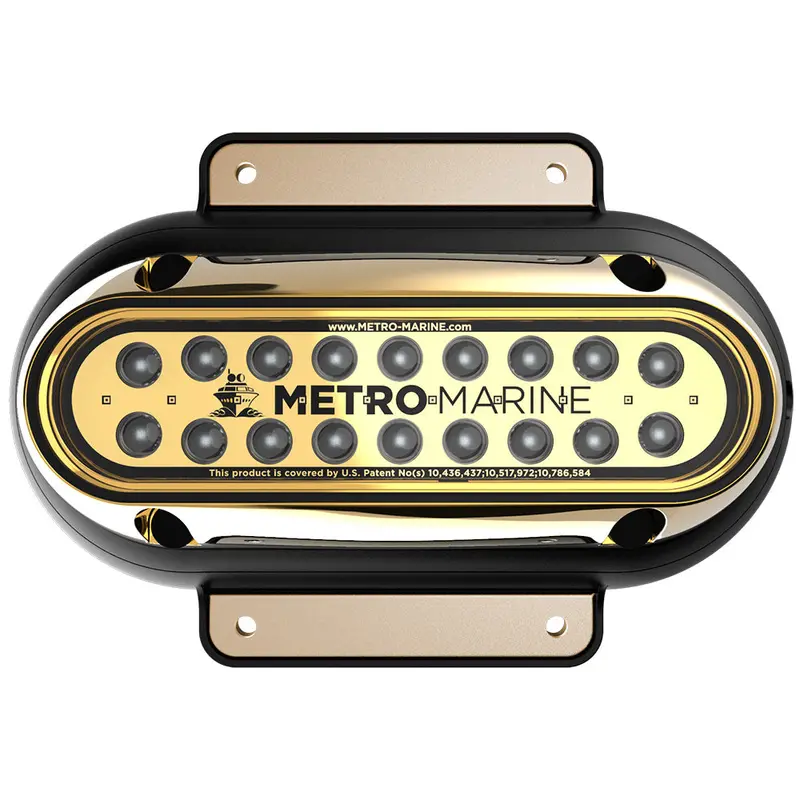 Metro Marine Elongated Surface-Mount Led Light – High-Output Green, 45° Beam [F-Sme1-H-G3-45] 1
