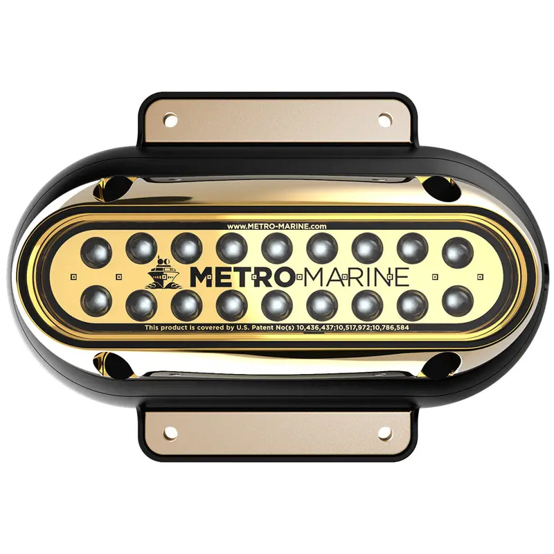 Metro Marine Elongated Surface-Mount Led Light – High-Output White, 45° Beam [F-Sme1-H-W3-45] 1