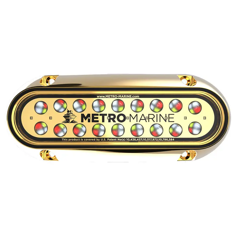 Metro Marine Elongated Underwater Led Light – Full-Spectrum Rgbw, 45° Beam [F-Bme1-H-Fs-45] 1