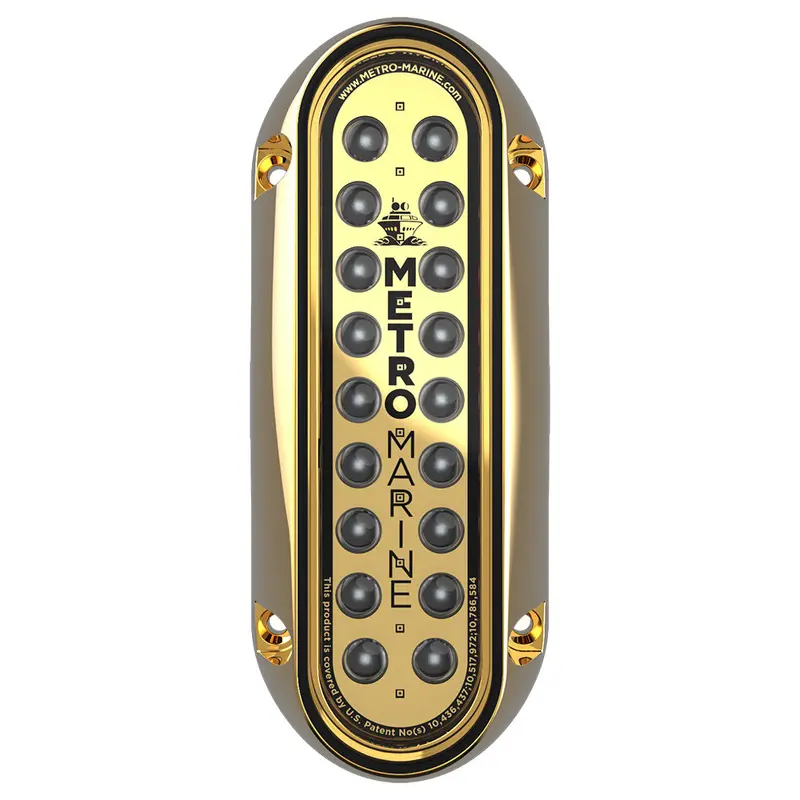 Metro Marine Elongated Vertical Led Light – High-Output Blue, 90° Beam [F-Bme1-V-B3-90] 1