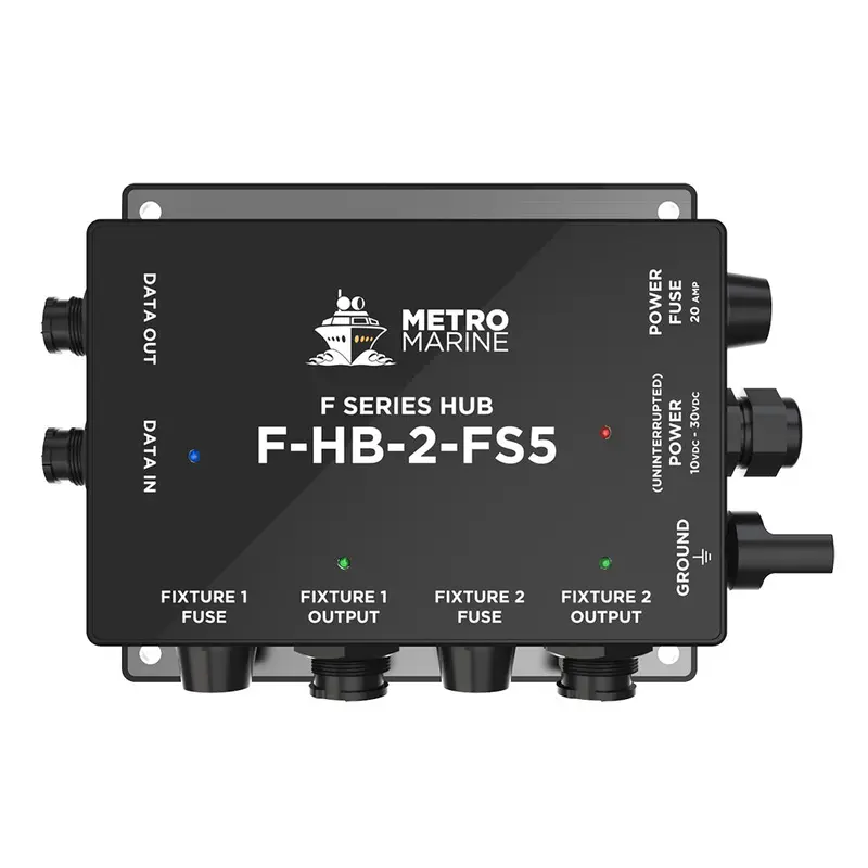 Metro Marine Full-Spectrum Hub With Dual Outputs (F-Hb-2-Fs5) 1