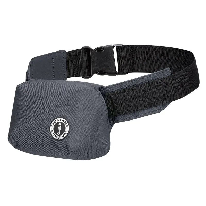 Mustang Admiral Grey Minimalist Inflatable Belt Pack – Manual Inflation [Md3070-191-0-202] 1