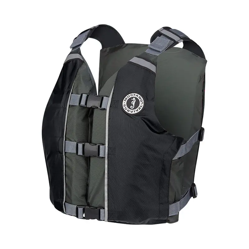 Mustang Apf Foam Pfd – Universal Fit – Black/Grey 1