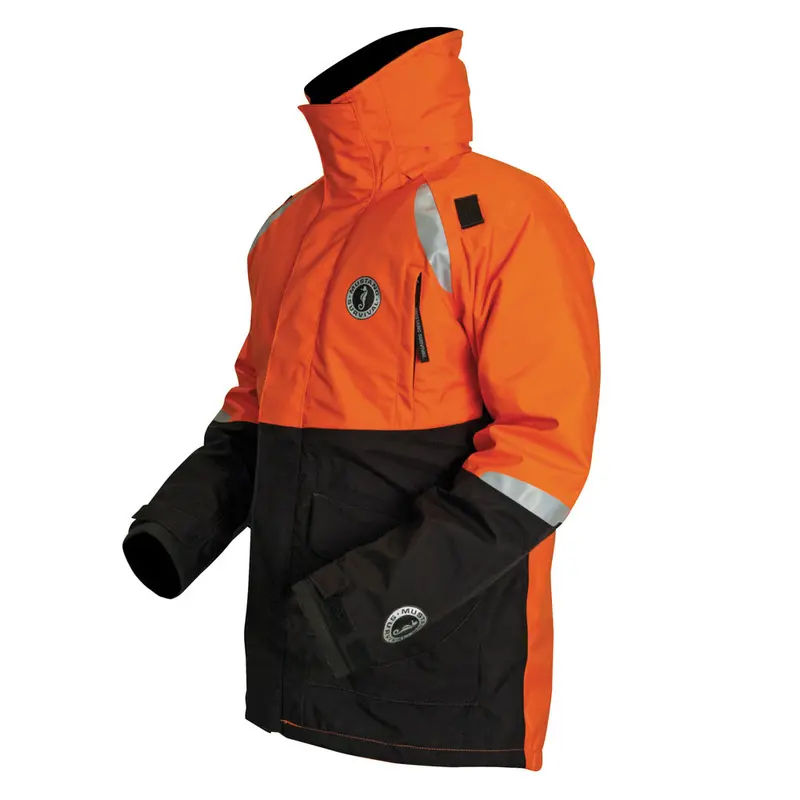 Mustang Catalyst Orange/Black Flotation Coat – Large (Model Mc5446-33-L-206) 1