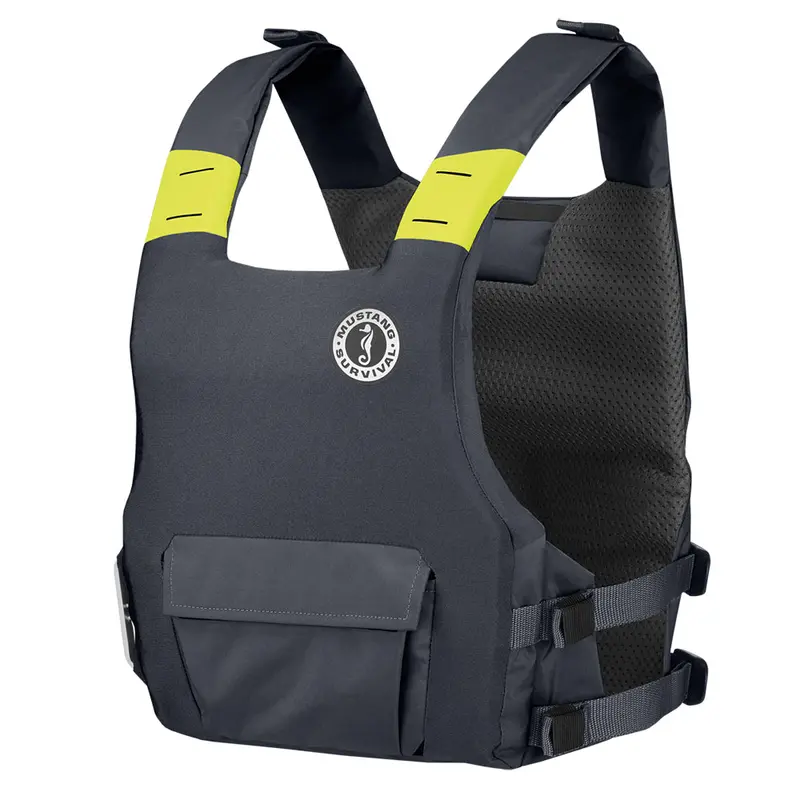Mustang Khimera Dual Flotation Pfd – Admiral Grey, Manual Inflation 1