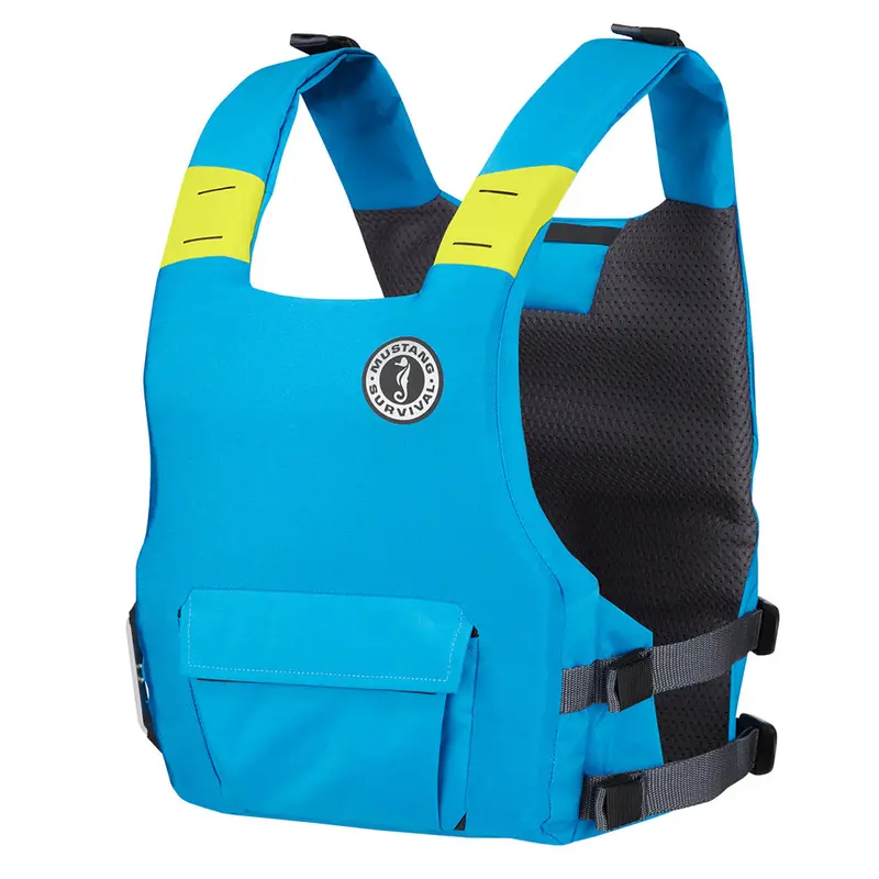 Mustang Khimera Dual Flotation Pfd – Azure Blue, Manual Inflation 1