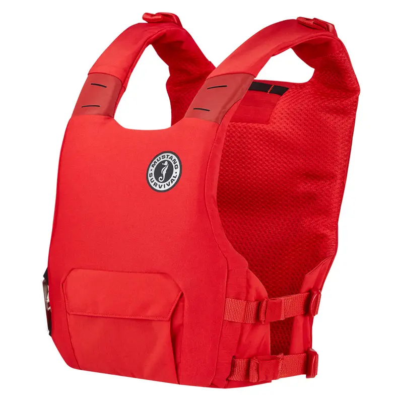 Mustang Khimera Dual Flotation Pfd – Red, Manual Inflation 1