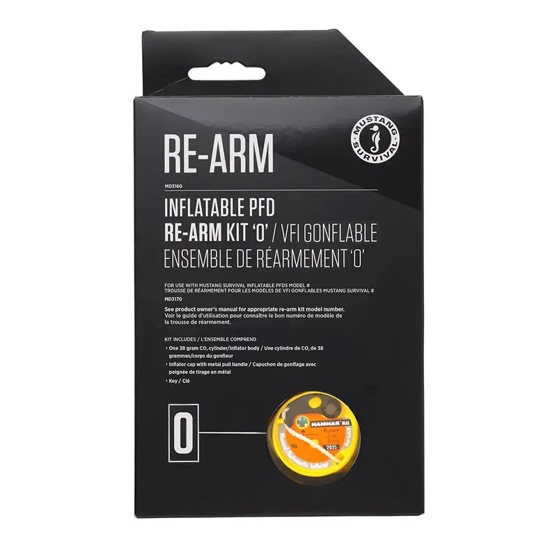 Mustang Ma3160-0-0 Re-Arm Kit For Type O Inflatable Pfds 1
