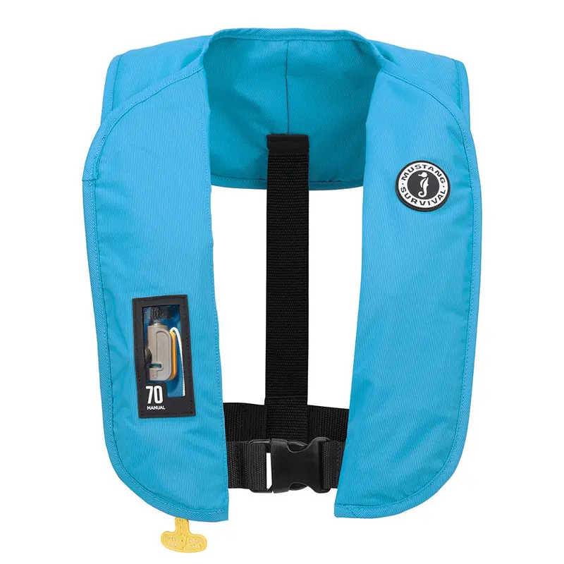 Mustang Mit 70 Manual Inflatable Pfd – Azure Blue (Md4041-268-0-202) 1