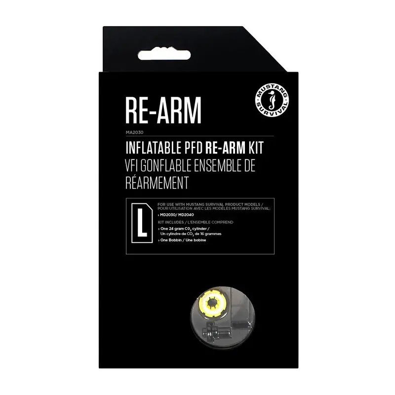 Mustang Mit Re-Arm Kit – Large Cartridge (24G) For Inflatable Pfds (Ma2030-0-0-101) 1