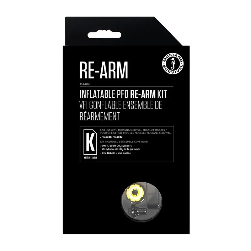 Mustang Mit Re-Arm Kit – Standard Cartridge (17G) For Inflatable Life Vests (Ma4041-0-0-101) 1