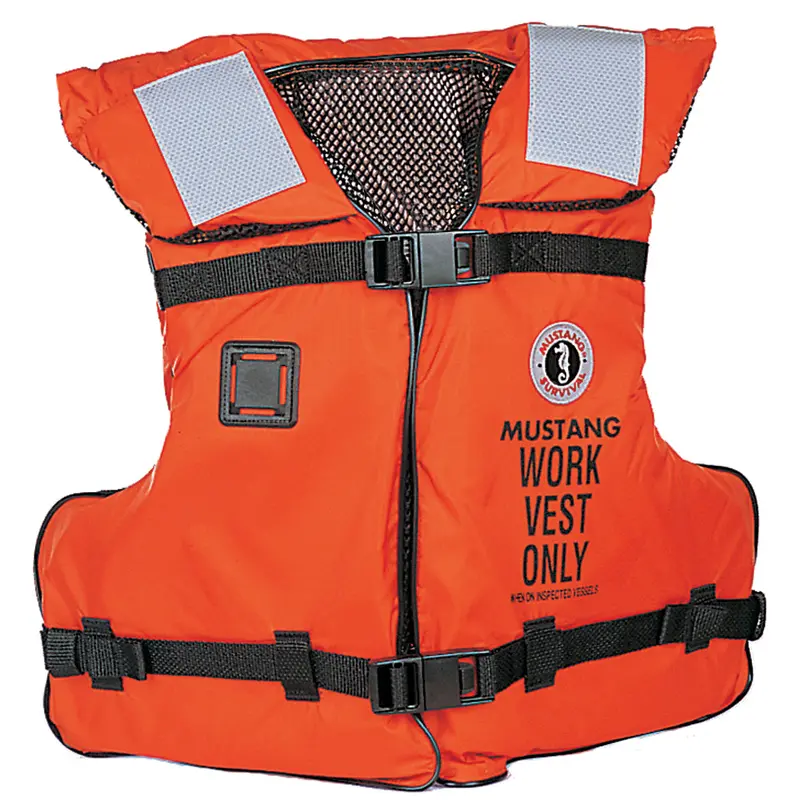 Mustang Type Iii/V Work Vest – Orange, Adult Universal Fit 1