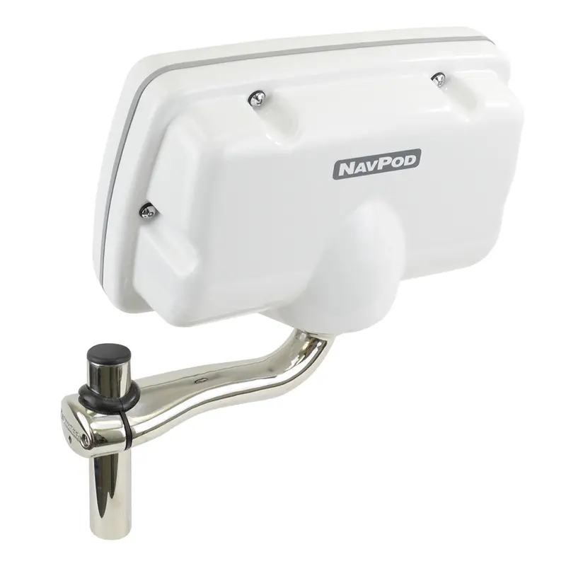 Navpod Railmount Pre-Cut Bracket For Simrad Nss9 Evo3 And Zeus3 9 On 1"–1.25" Tubing [Rmx4600-06] 1