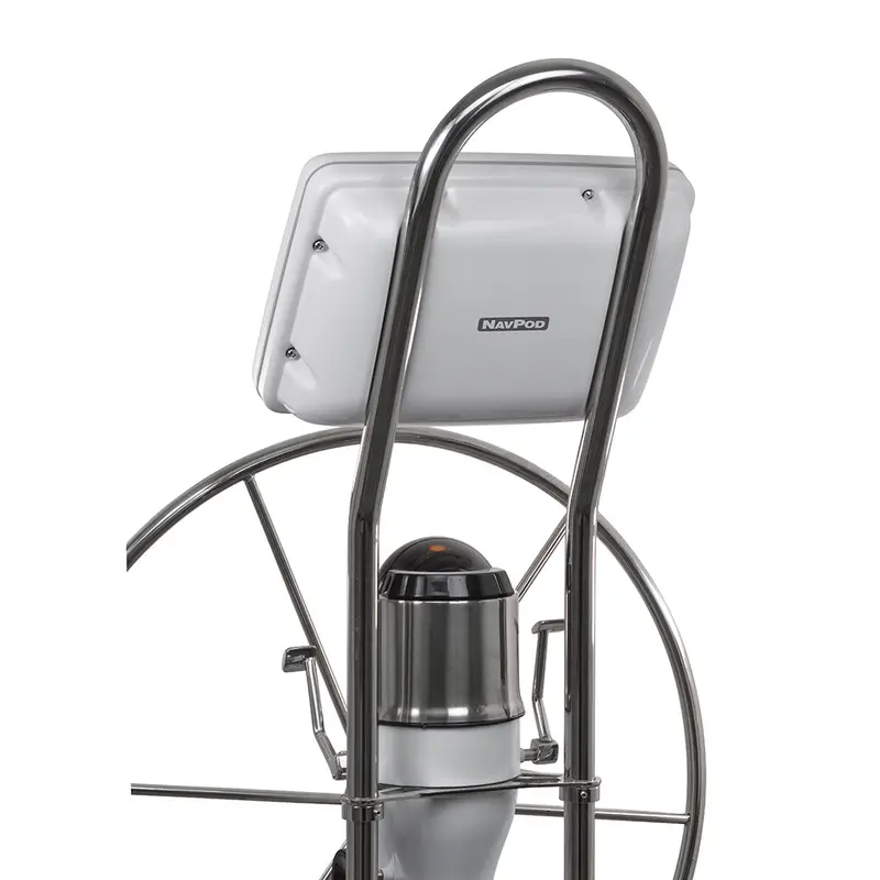 Navpod Sailpod Pre-Cut Mount For Garmin Gpsmap 1223 & 1243Xsv – 15.18" W × 9.85" H With 9.5" Wide Guard 1