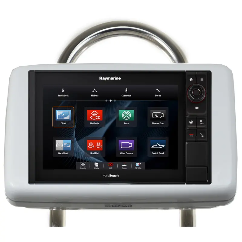 Navpod Sailpod Pre-Cut Mount For Raymarine Axiom Pro 9, Axiom 2 Pro 9, Es95–Es98 – 9.5" Wide Guard Compatible 1