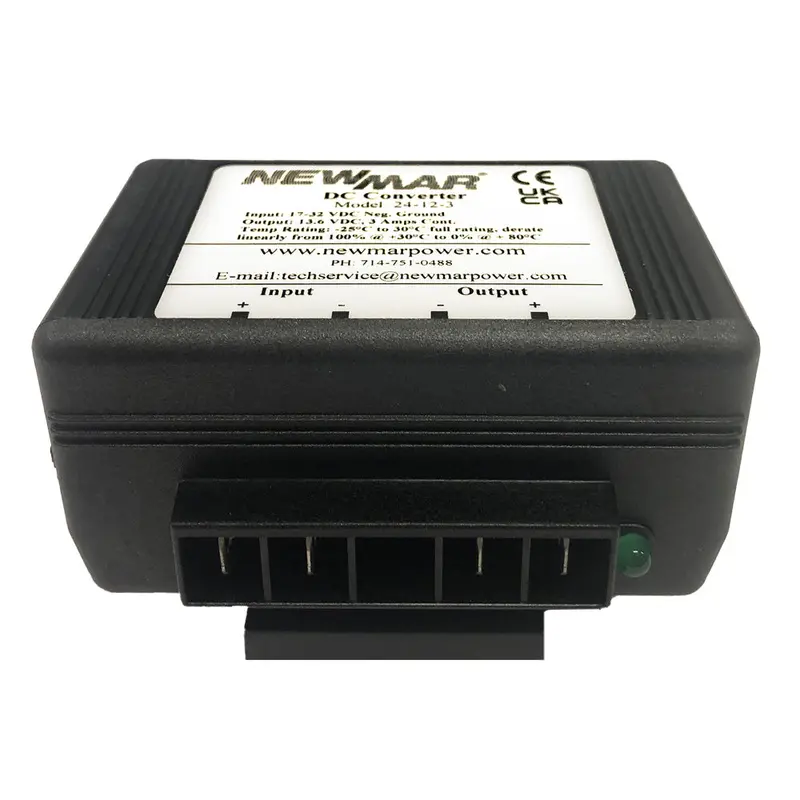 Newmar 24V-To-12V Dc Power Converter – 3A Output [24-12-3] 1