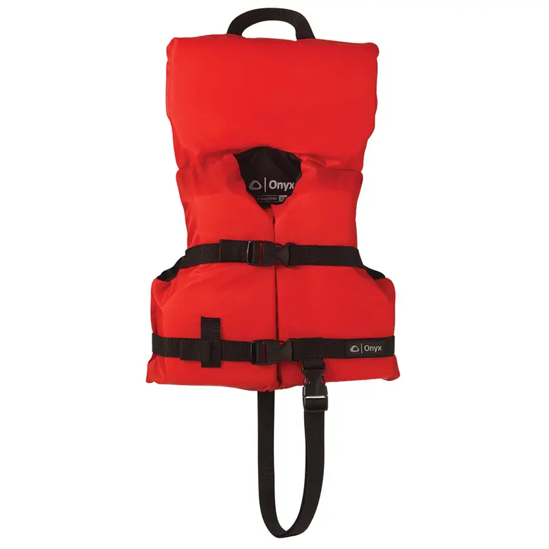 Onyx Infant/Child Nylon General-Purpose Life Jacket – Under 50 Lbs – Red [103000-100-000-12] 1