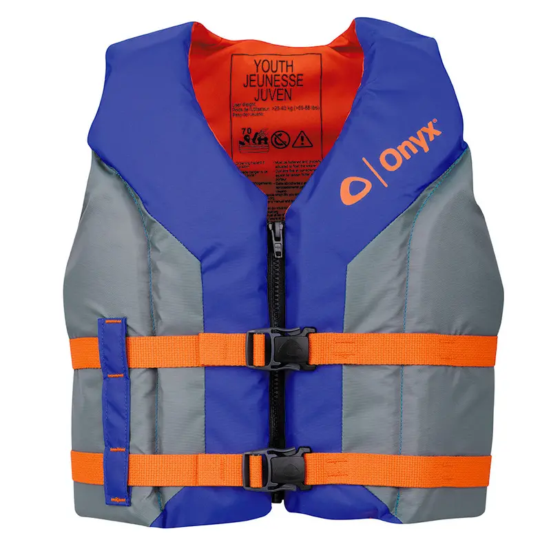 Onyx Shoal Youth All-Adventure Life Jacket – Blue, Uscg-Approved [121000-500-002-26] 1