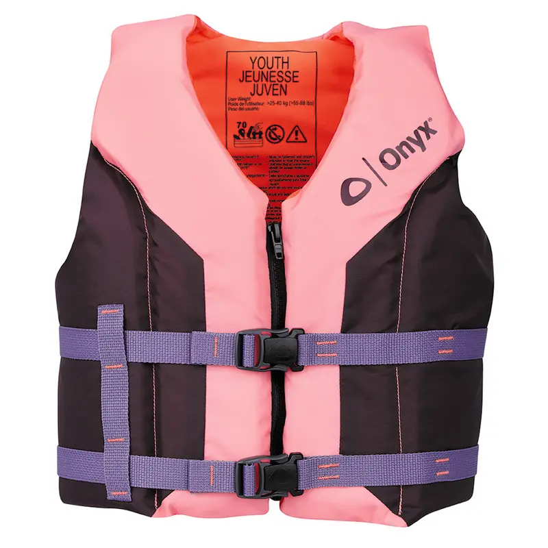Onyx Shoal Youth All-Adventure Life Jacket – Pink, Uscg-Approved [121000-105-002-26] 1
