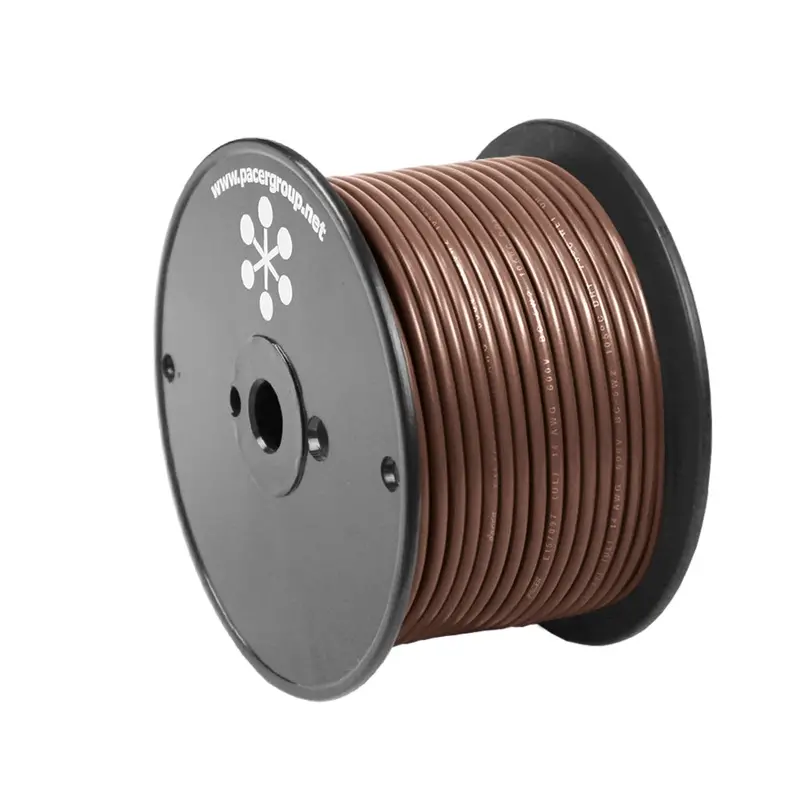 Pacer Brown 10 Awg Primary Wire – 20-Foot Spool 1