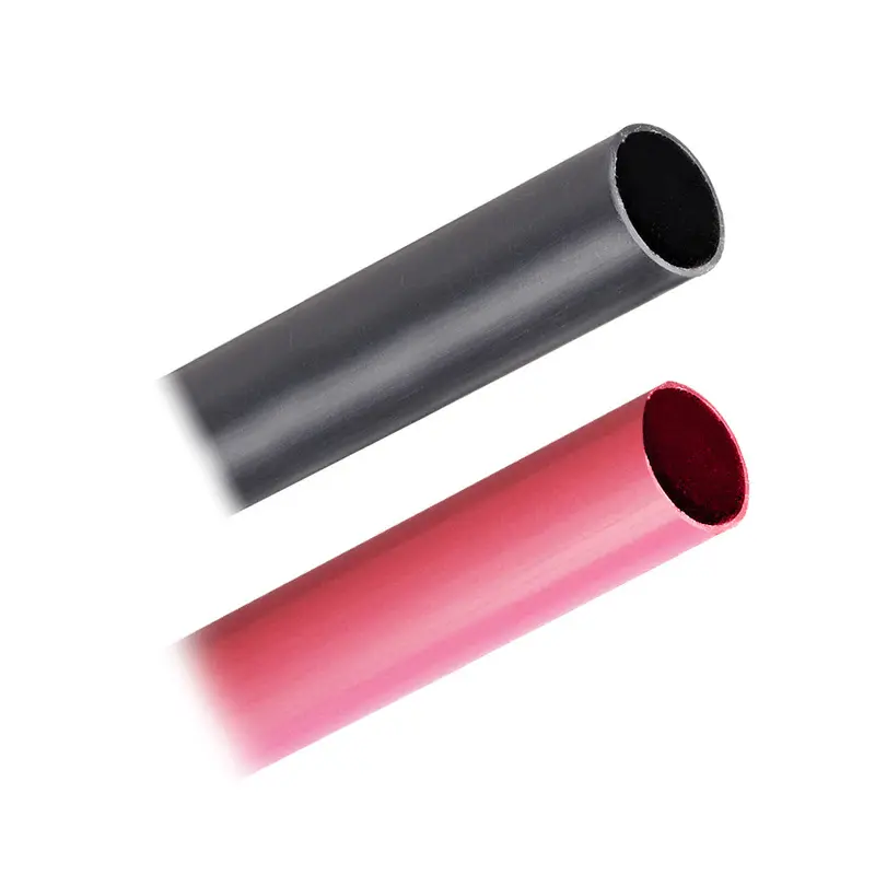 Pacer Heavy-Wall Heat Shrink Tubing – 3/4" Diameter × 3", Black & Red Combo Pack 1
