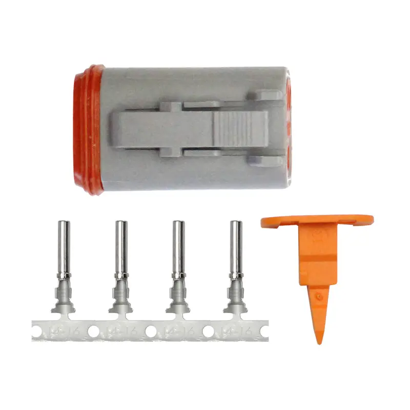 Pacer Tdt06F Plug Repair Kit – 4-Position Deutsch Connector For 14–18 Awg [Tdt06F-4Rs] 1